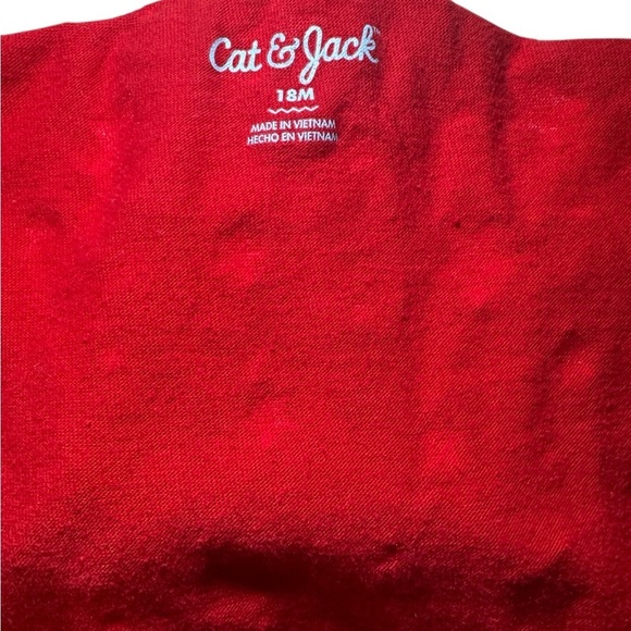 Cat & Jack Toddler Girl Red White and Blue Stars Racerback Dress Size 18 Months - Picture 5 of 9